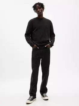 Вязаный свитер Gap, черный