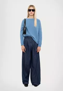 Вязаный свитер GHIACCI WEEKEND MaxMara, светло-голубой