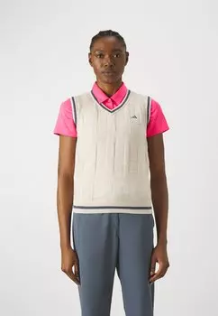 Вязаный свитер GO TO adidas Golf, цвет putty mauve