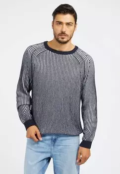 Вязаный свитер Guess, цвет blau