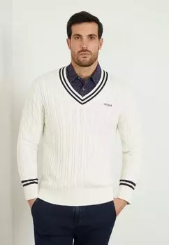 Вязаный свитер GUESS ZOPF-PULLOVER, цвет wei