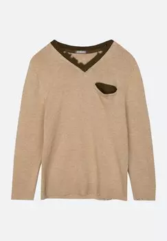 Вязаный свитер Gulliver, бежевый