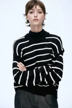 Вязаный свитер H&M, мультиколор
