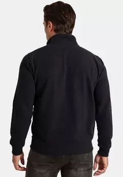 Вязаный свитер Half Zip Williot, темно-синий