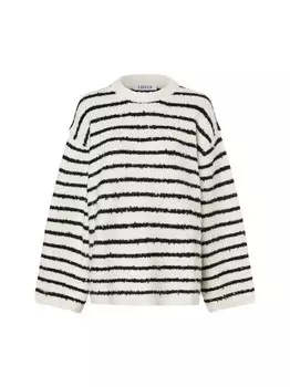 Вязаный свитер харриет-букле Edited, черный