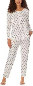 Вязаный свитер Henley PJ Set Lanz of Salzburg, цвет Wreath