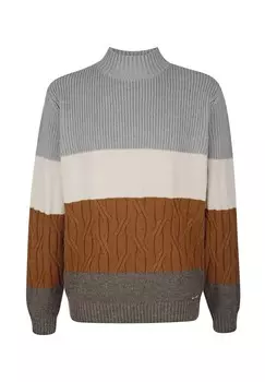 Вязаный свитер HERIETTA Babista, серый