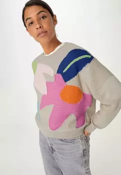 Вязаный свитер hessnatur, цвет dne