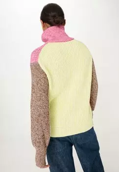 Вязаный свитер hessnatur, цвет pink