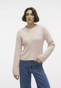 Вязаный свитер HILDE Vero Moda, цвет lotus