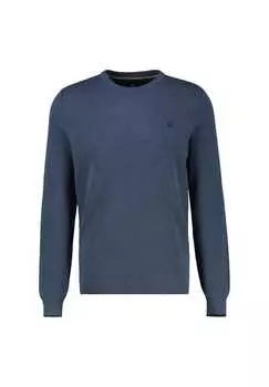 Вязаный свитер хлопок Lerros, синий