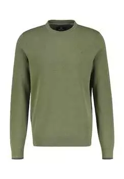 Вязаный свитер хлопок Lerros, зеленый