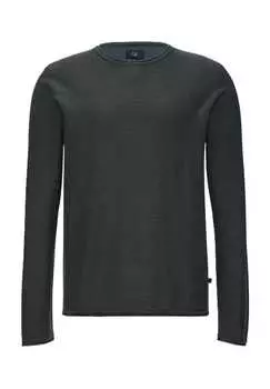 Вязаный свитер хлопок Qs, синий