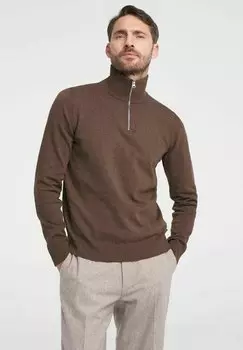 Вязаный свитер HOLGER Holebrook, цвет teak mel