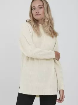 Вязаный свитер Ichi, желтый