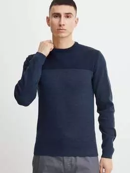 Вязаный свитер idlabel Indicode, синий