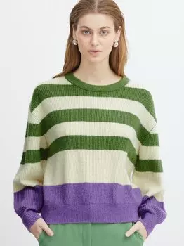 Вязаный свитер ihdusty Ichi, зеленый