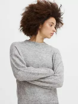 Вязаный свитер ихкамара Ichi, серый