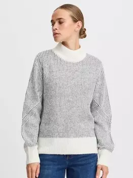 Вязаный свитер ихкамара Ichi, серый