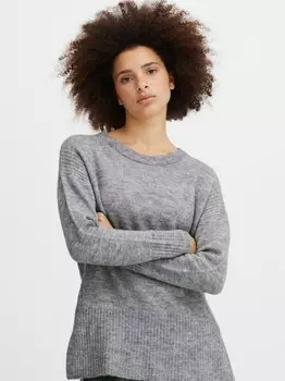 Вязаный свитер ихкамара Ichi, серый