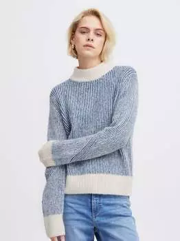 Вязаный свитер ихкамара Ichi, синий