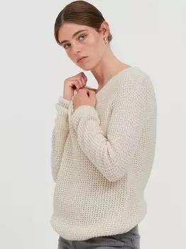 Вязаный свитер ihodansa Ichi, бежевый