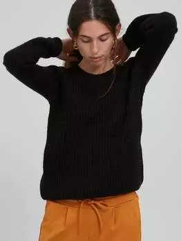 Вязаный свитер ihodansa Ichi, черный