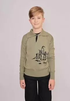 Вязаный свитер Infantium Victoria, цвет khaki