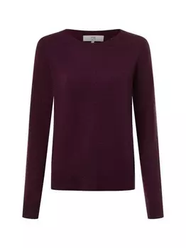 Вязаный свитер из чистого кашемира Ipuri Essentials, бордовый