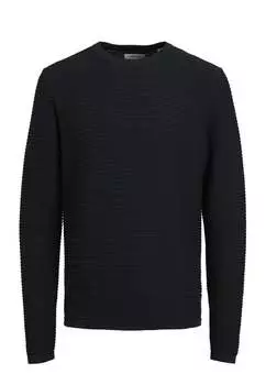 Вязаный свитер из Jack & Jones, черный