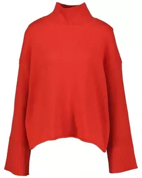 Вязаный свитер из натуральной шерсти. Marc O'Polo, красный