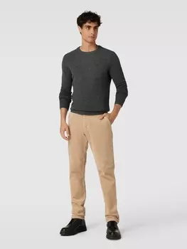 Вязаный свитер из овечьей шерсти модель "ТАНГИ" McNeal, темно-серый