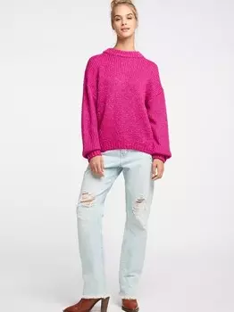 Вязаный свитер Izia, розовый