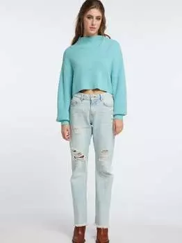 Вязаный свитер Izia, синий