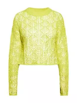 Вязаный свитер Izia, зеленый