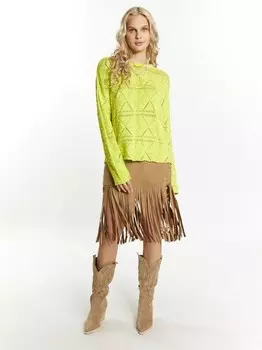 Вязаный свитер Izia, зеленый