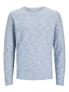 Вязаный свитер Jack & Jones "JJSLUB KNIT CREW NECK PS24", цвет Faded Denim