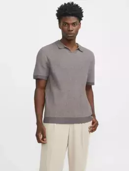 Вязаный свитер Jack & Jones "JPRBLABANI KNIT SPLIT NECK SN", цвет Falcon