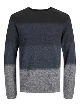 Вязаный свитер Jack & Jones, синий