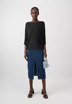 Вязаный свитер JDYNEW BEHAVE BATSLEEVE JDY, черный