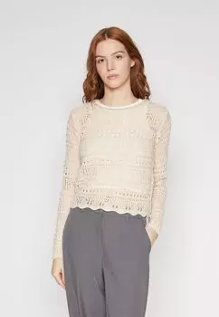 Вязаный свитер JDYSUN LAY BOATNECK , цвет tapioca