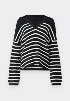 Вязаный свитер JEN rag & bone, черный