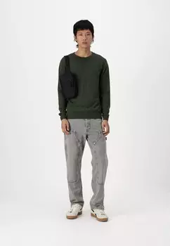 Вязаный свитер JJEEMIL Jack & Jones, зеленый