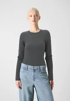 Вязаный свитер JXFREYA TEE JJXX, темно-серый вереск