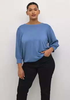 Вязаный свитер Kaffe Curve, цвет ultramarine