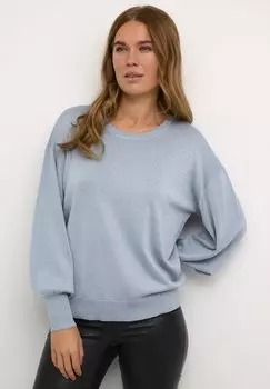 Вязаный свитер Kaffe, цвет faded denim