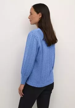 Вязаный свитер KAKATE Kaffe, светло-голубой