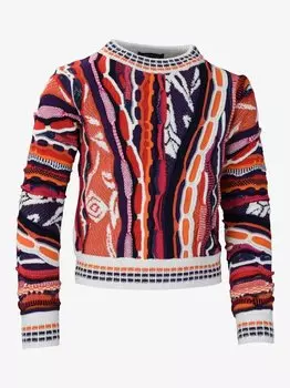 Вязаный свитер касасса Carlo Colucci, белый