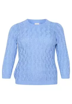 Вязаный свитер KCLANA Kaffe Curve, синий