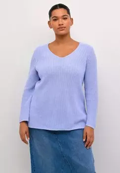 Вязаный свитер KCMIRINA Kaffe Curve, цвет windsurfer